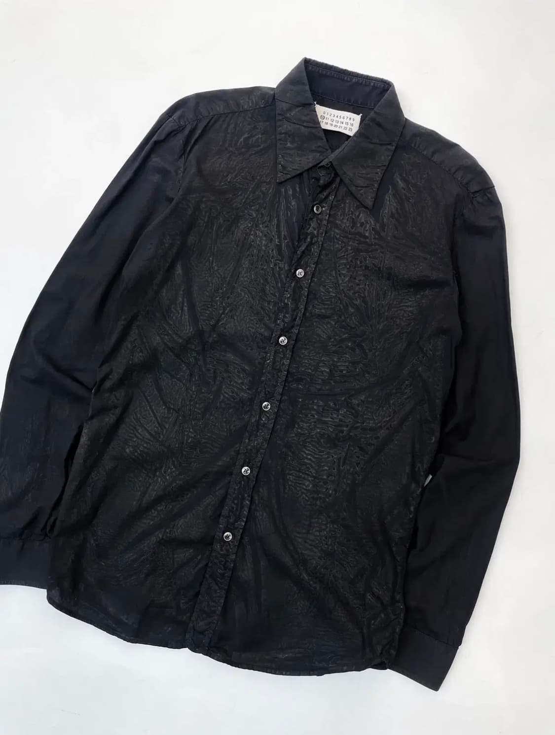 마틴 마르지엘라 왁스 오일 페이드 빈티지 셔츠 상품이미지2