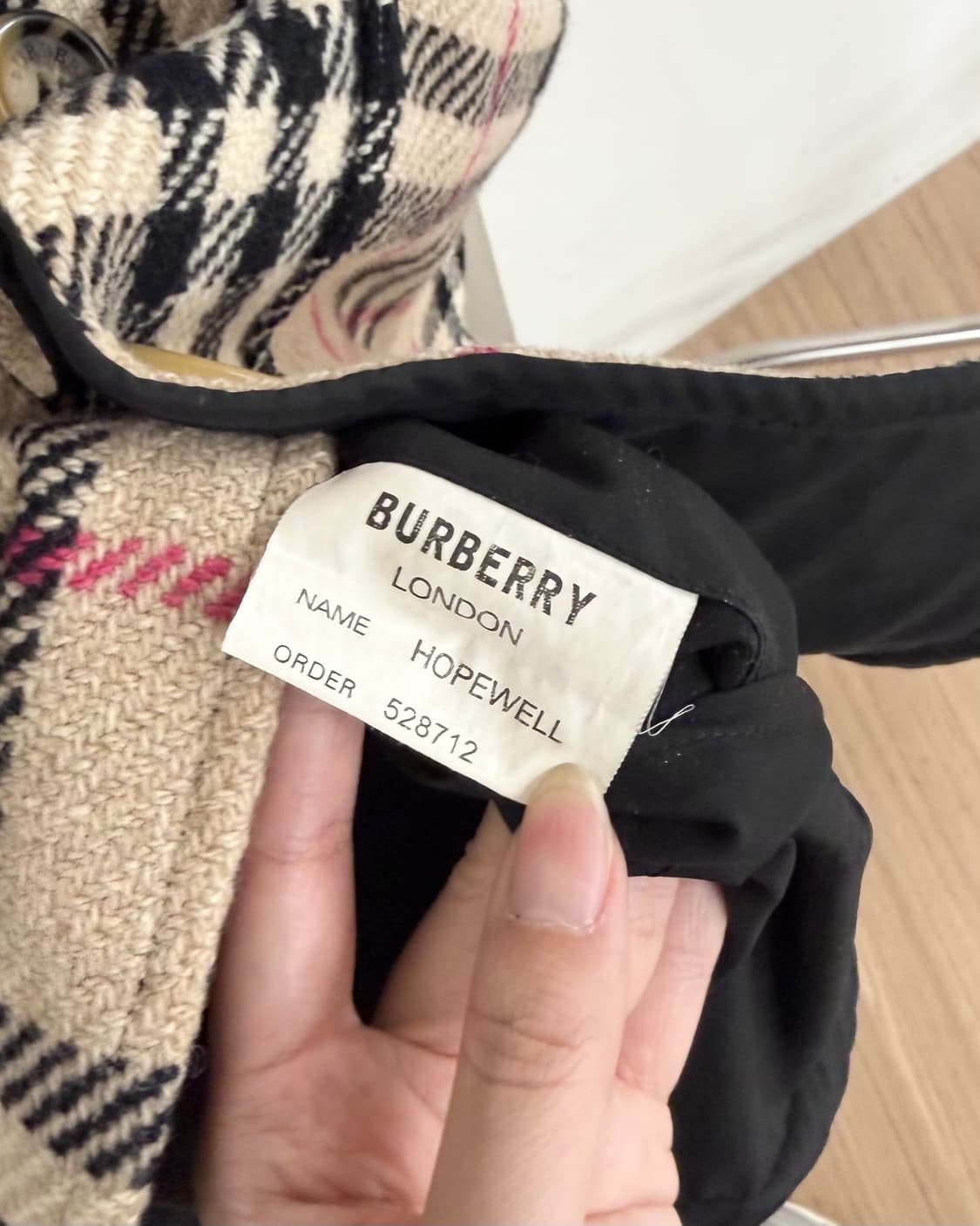 버버리 런던 호프웰 노바체크 리버시블 코트 상품이미지8