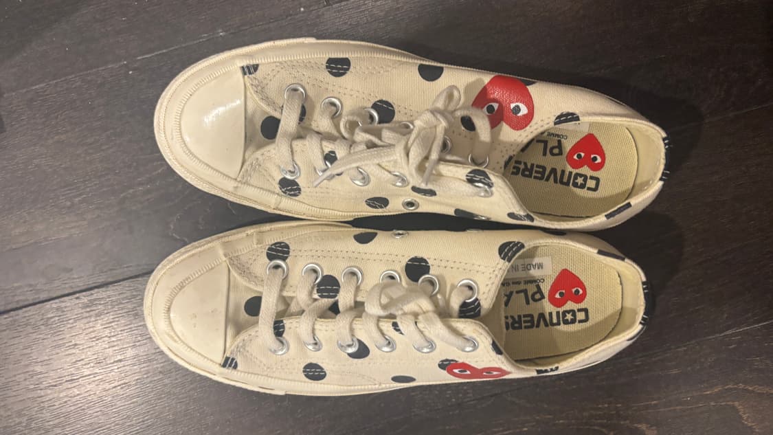 꼼데가르송 컨버스 신발 상품이미지1