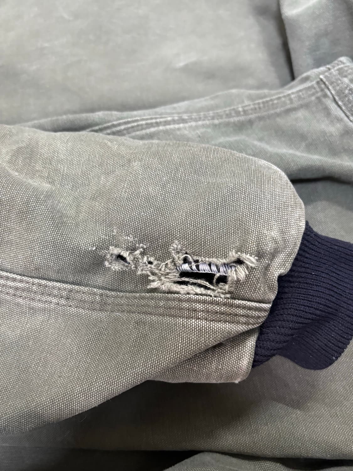 빈티지 칼하트 J131 액티브 자켓 그린 상품이미지8