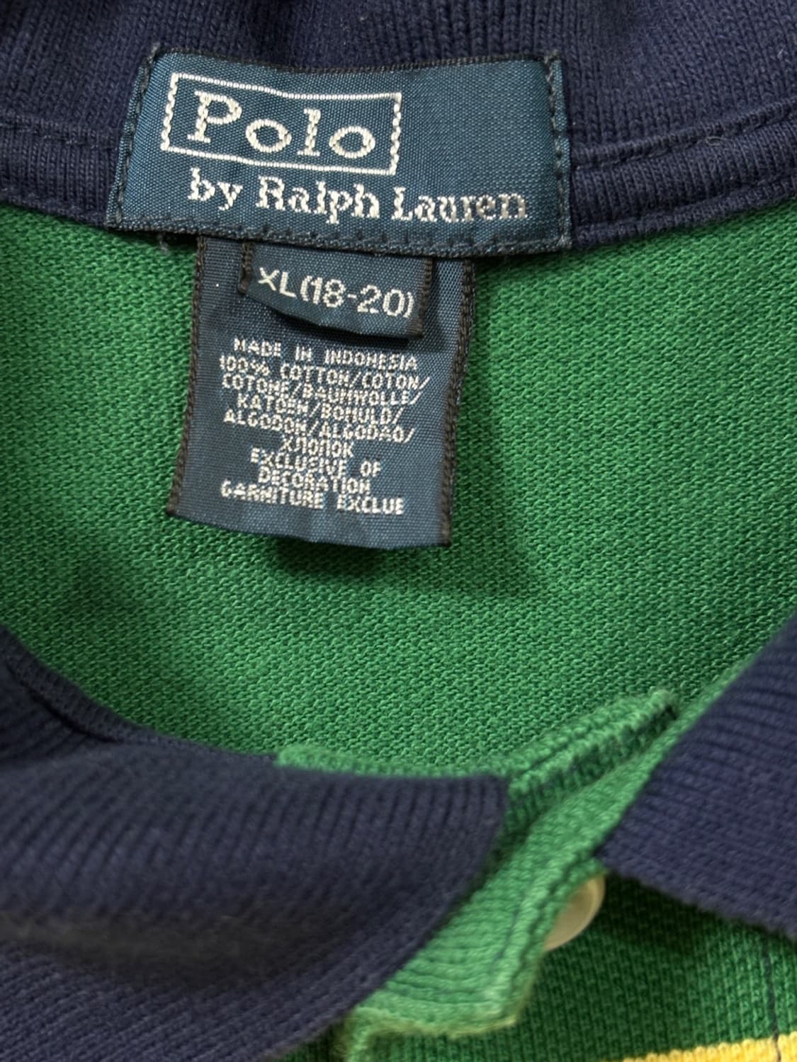 폴로 랄프로렌 멀티 컬러 반팔 PK셔츠(카라티) 상품이미지2