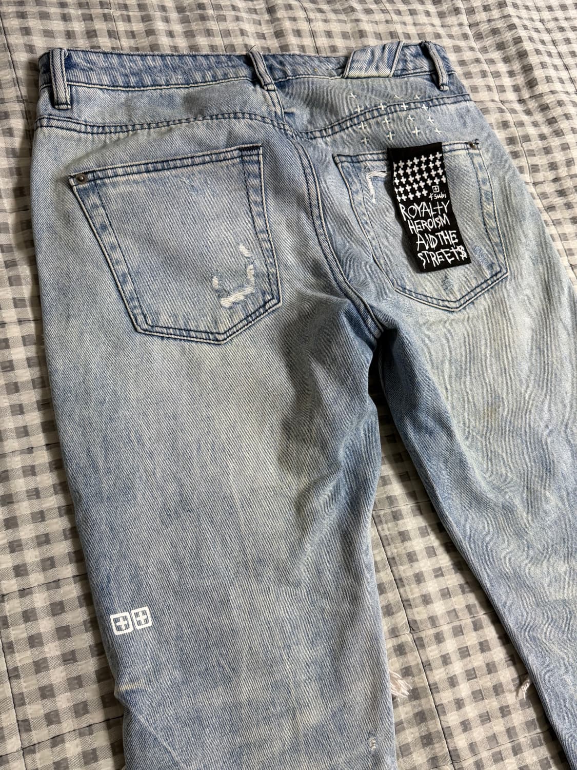 (32) Ksubi 수비 디스트로이드 데님 청바지 상품이미지4