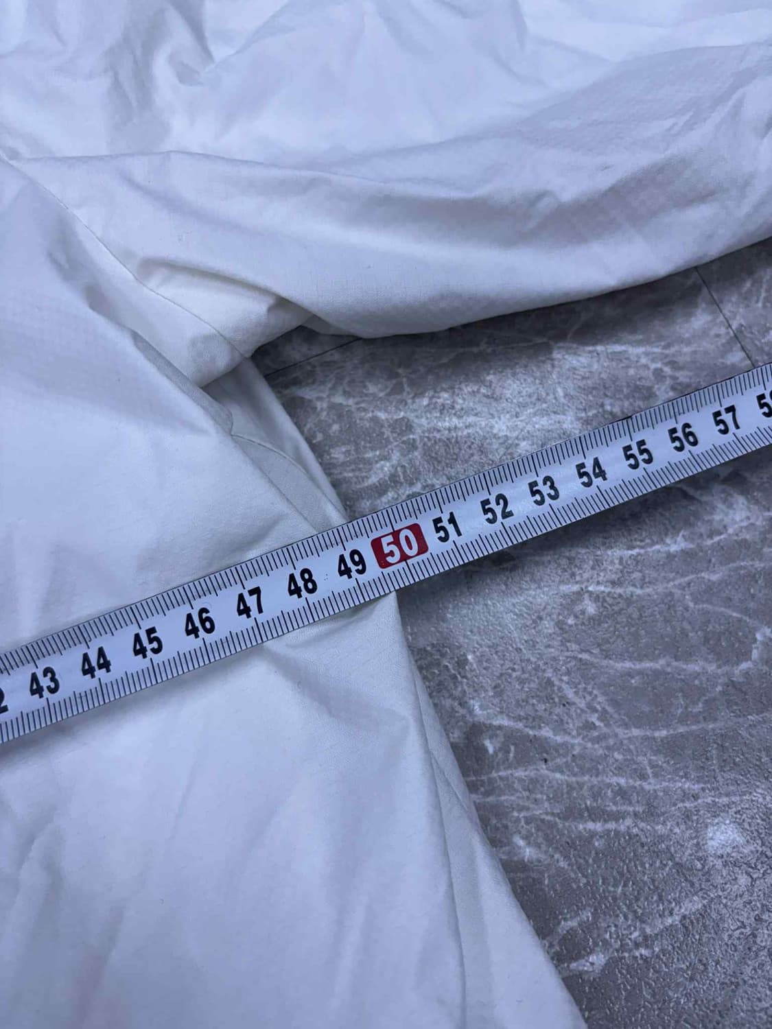 아디다스 화이트 올드스쿨 윈드브레이커 자켓 바람막이 희귀져지(M) 상품이미지5