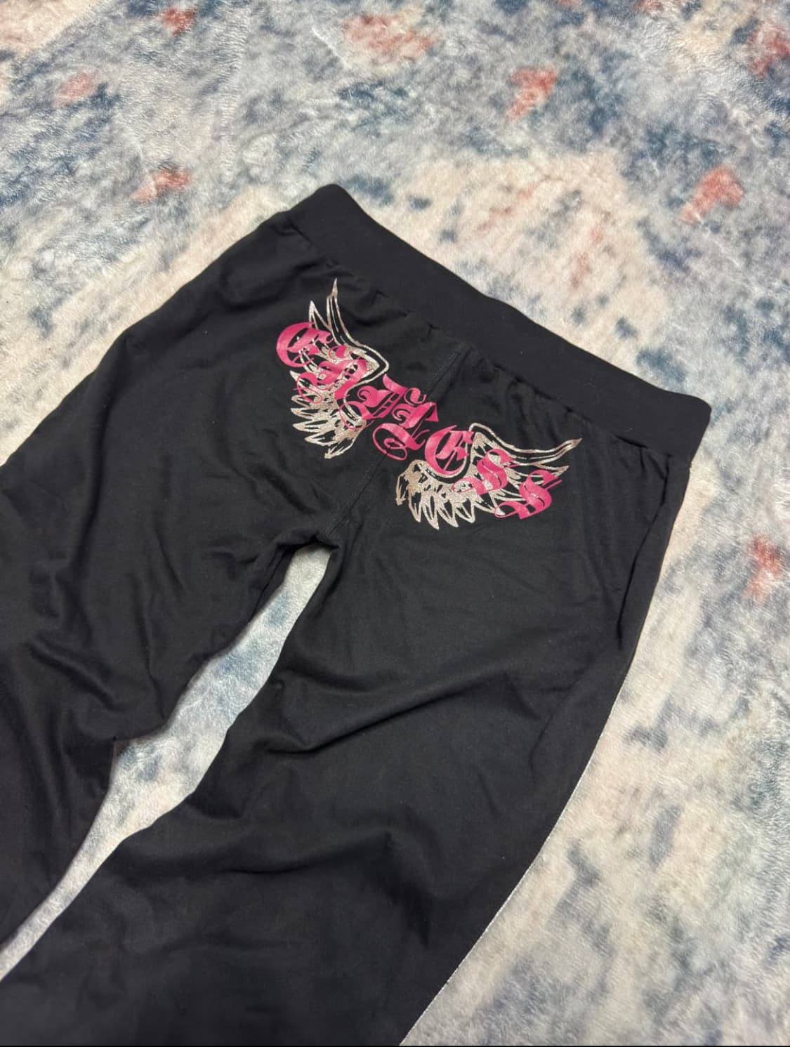 Pendora y 2k glitter flare sweat pants 상품이미지1