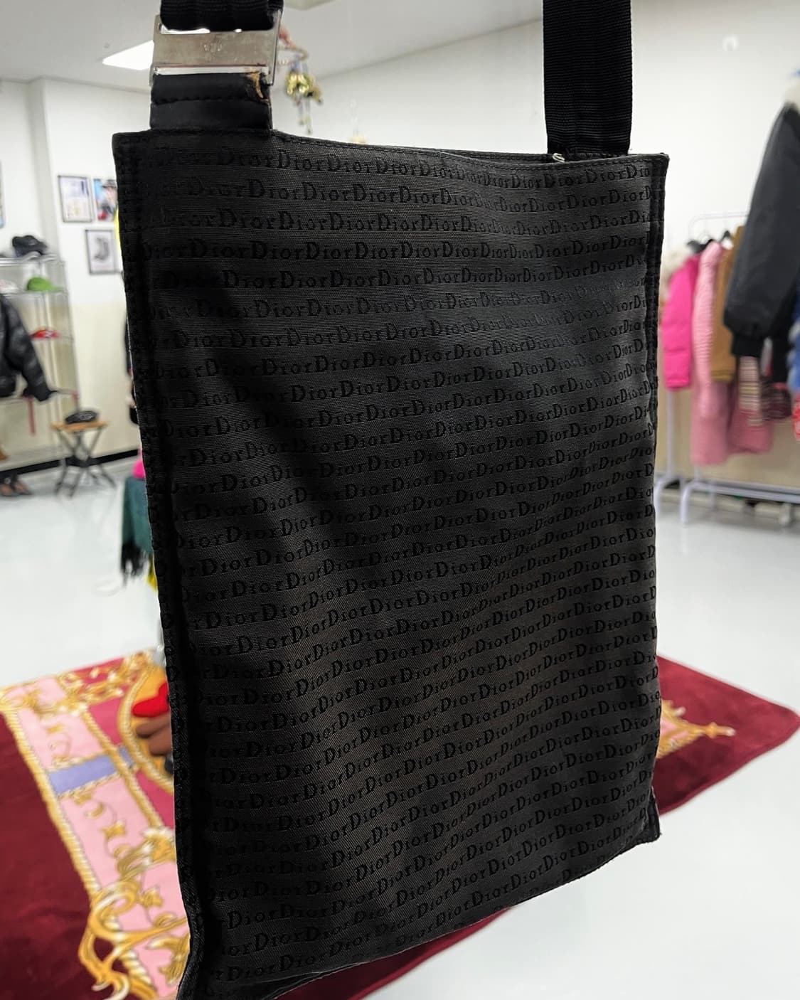 90s 디올 아카이브 스펠 아웃 크로스 바디 백 가방 상품이미지3