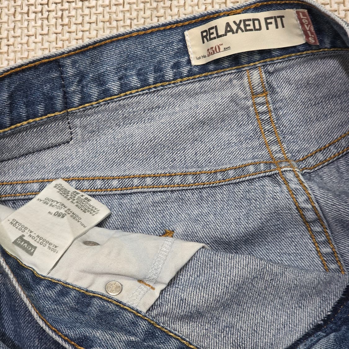 리바이스 550 릴랙스드 핏 (36X32) 상품이미지3
