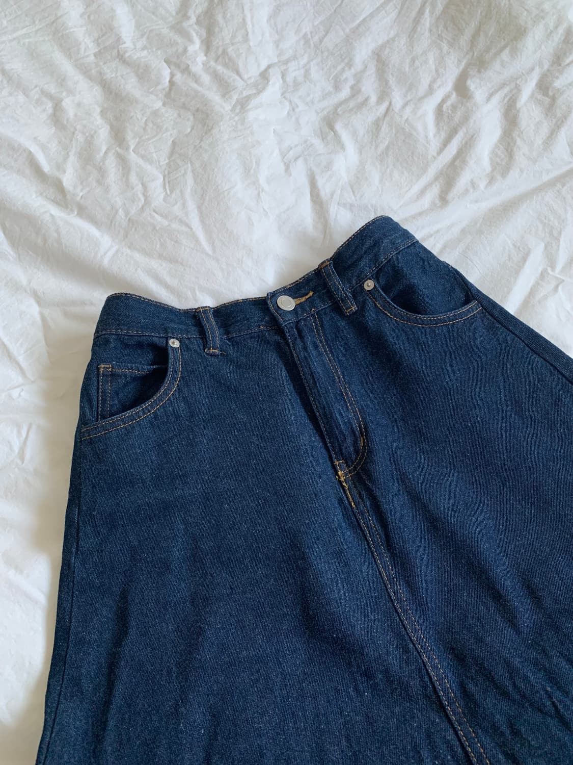 인디고 청스커트 상품이미지3