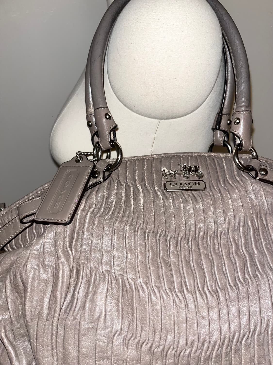 Coach Big Gray Shoulder bag 상품이미지6