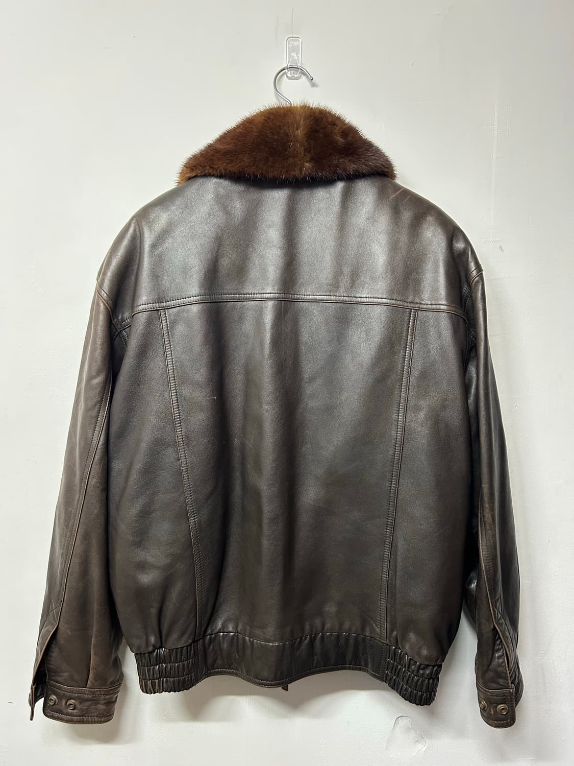 런던포그 밍크 퍼 가죽자켓 100 상품이미지7