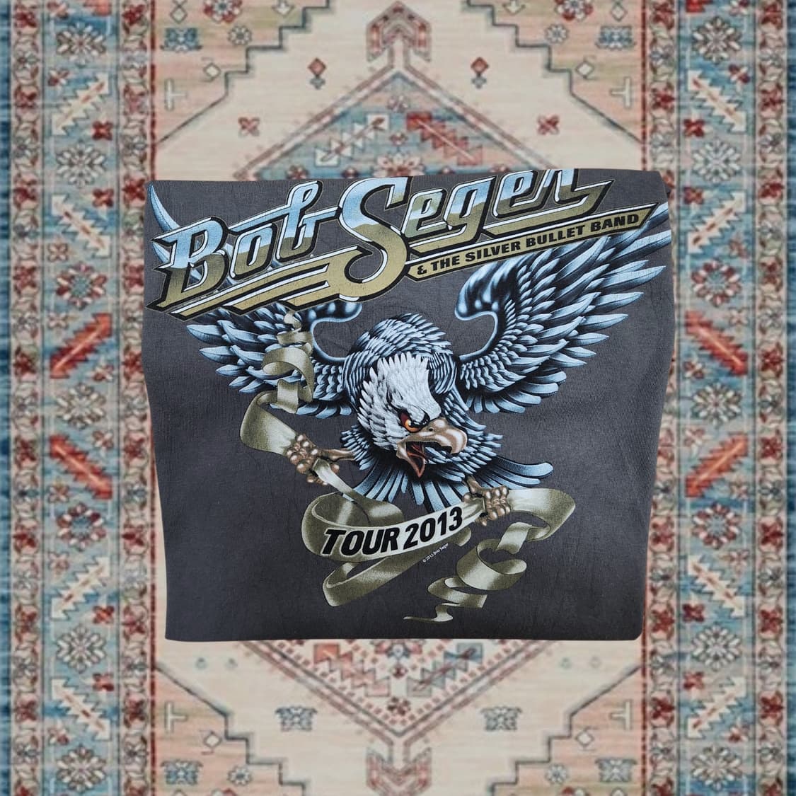 Bob Seger 2013 투어 그래픽 빈티지 티셔츠 (S) 상품이미지1