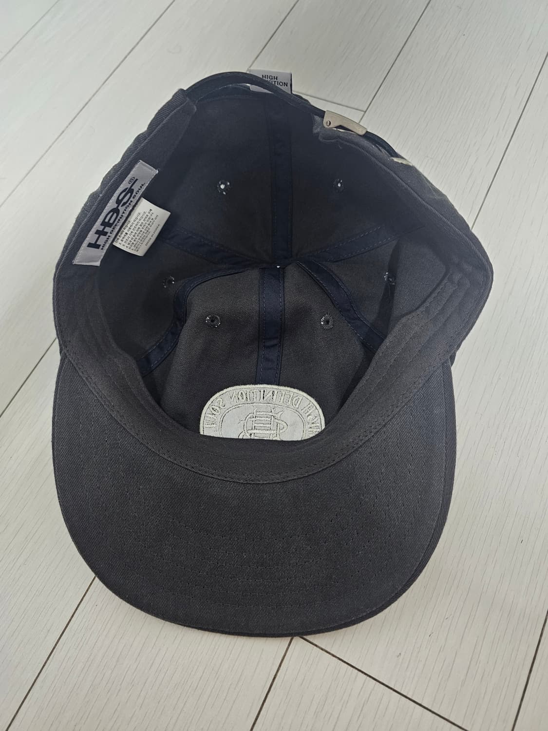 HDS 에이치디에스 MONOGRAM LOGO 캡 모자 차콜 상품이미지2