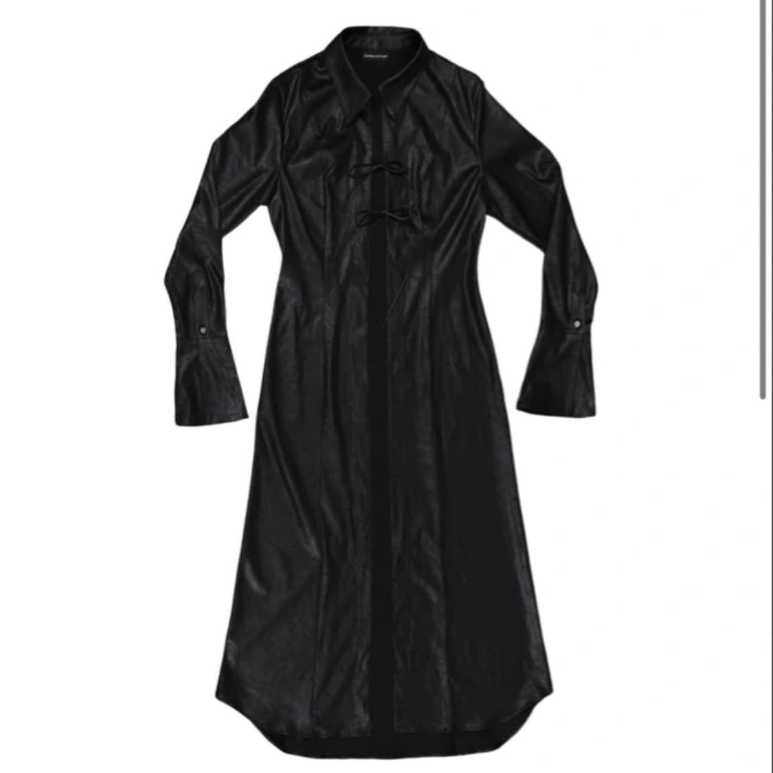 DARLING YOUR BAD MAXI LEATHER SHIRTS 상품이미지1