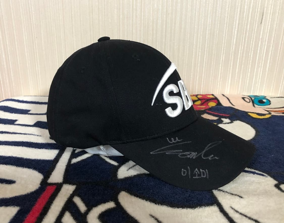 SBI저축은행 골프단모자/이소미프로 싸인모자 상품이미지5