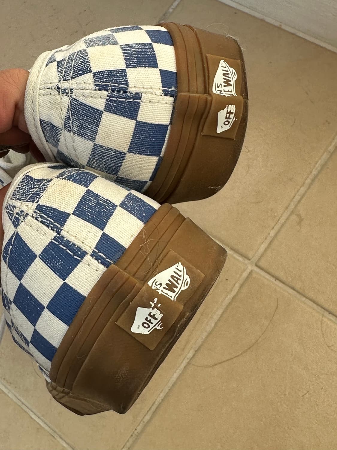 260) 반스 체크 어센틱 US8 상품이미지3