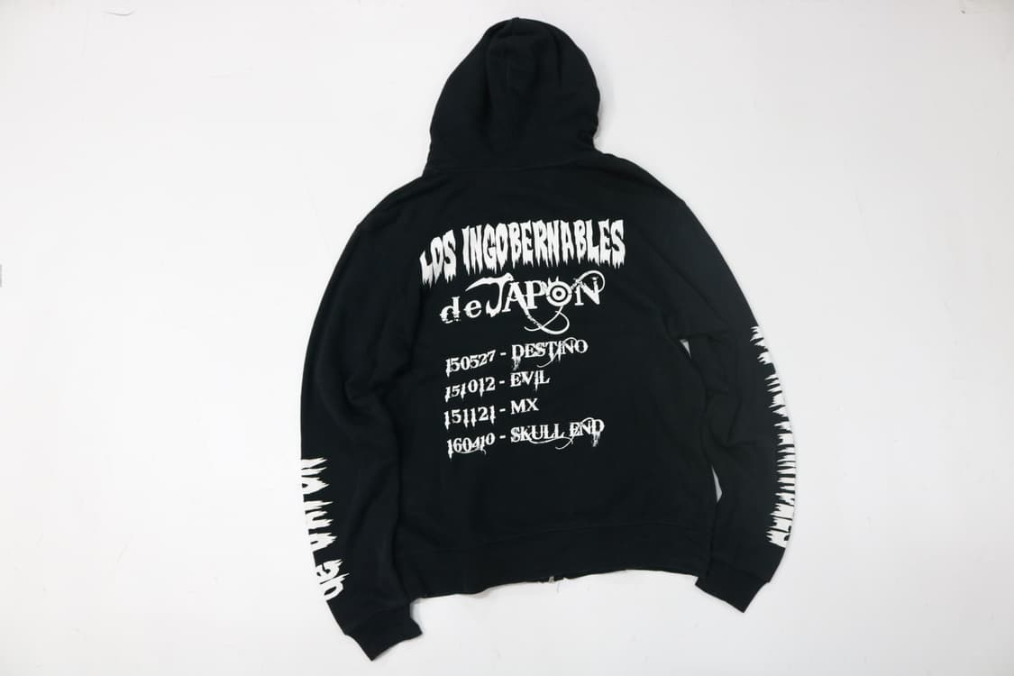 NJPW 신일본 프로레슬링 L.I.J 로스 인고베르나블레스 후드 집업  상품이미지8