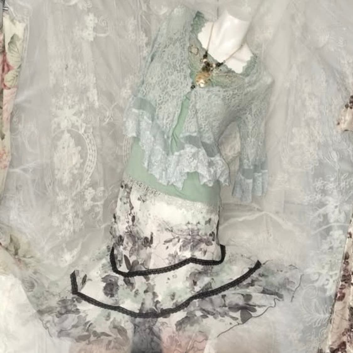 레이어룸빈티지 그런지페어리 세트 파우닝133 큐빈티지 와이즈걸 루카빈티지 상품이미지2