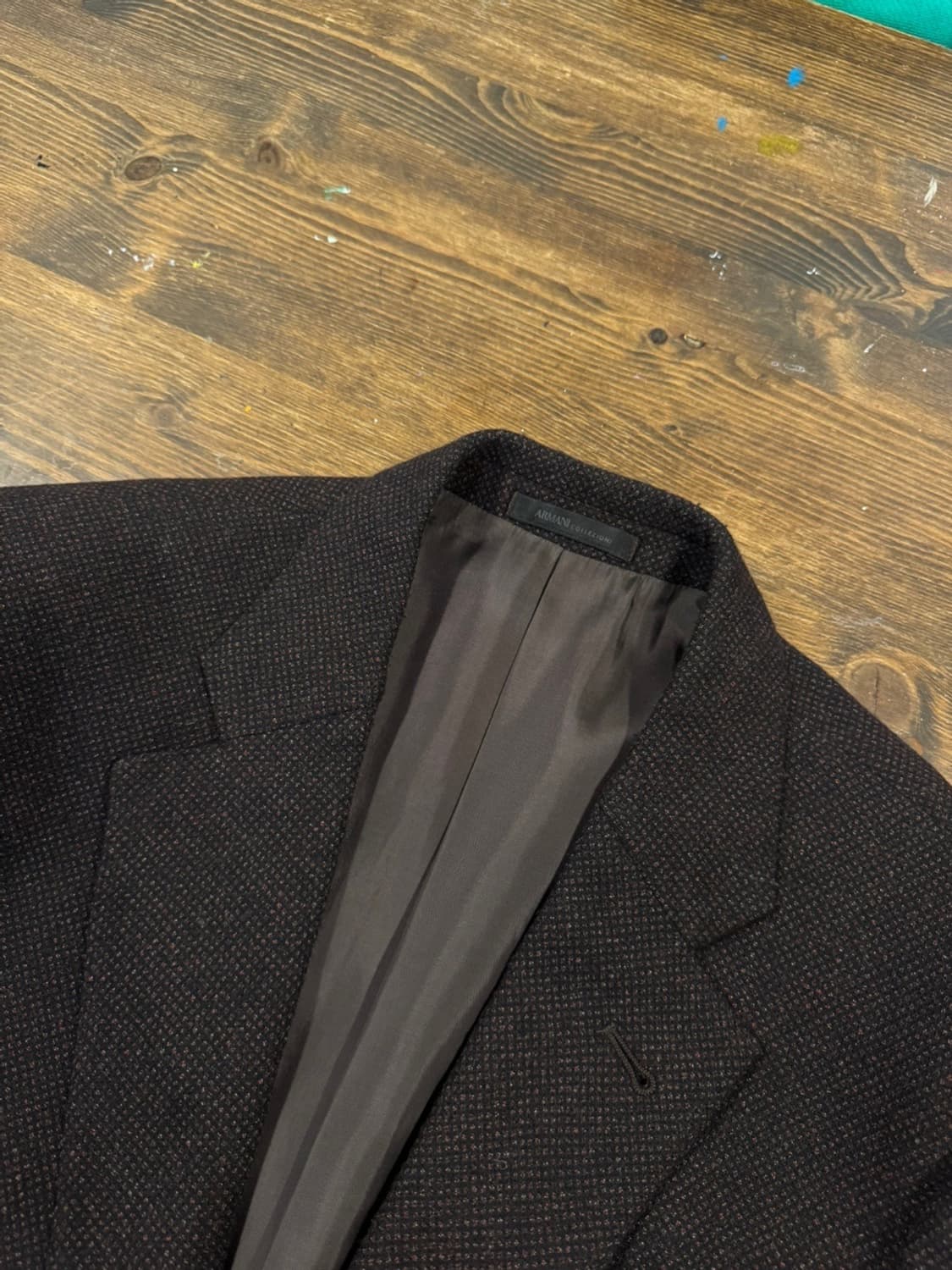 아르마니 꼴레지오니 트위드 자켓 100 상품이미지9