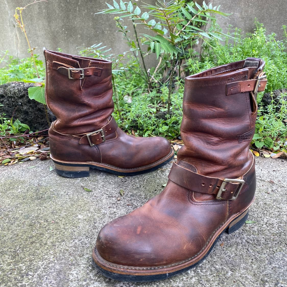 (9.5) 레드윙 브라운 레더 엔지니어 부츠 상품이미지2