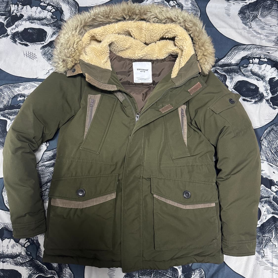 에스피오나지 패딩점퍼 L사이즈  상품이미지3