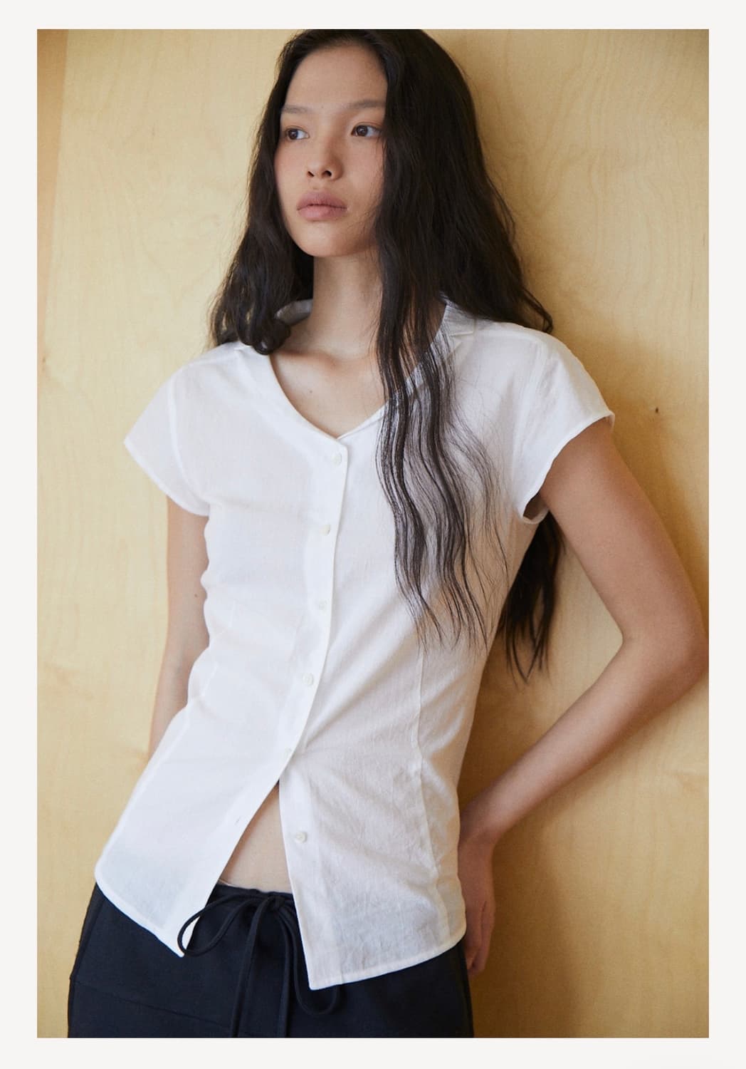 GED 게드 airy soft blouse 상품이미지2