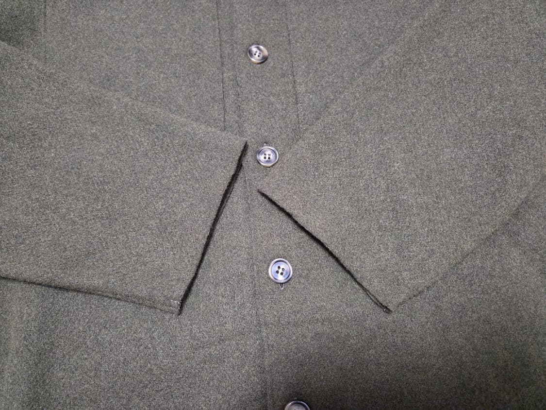 (새상품) 남자 울자켓 카키,딥그린 105 XL 판매합니다.H&M 상품이미지8