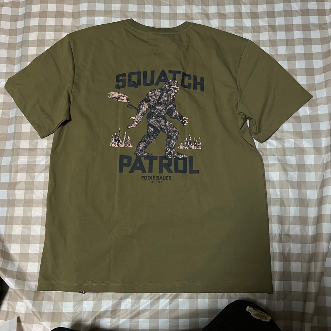 에디바우어 반팔 카키 XL 에디 바우어 반팔티 국방 카키색 상품이미지3