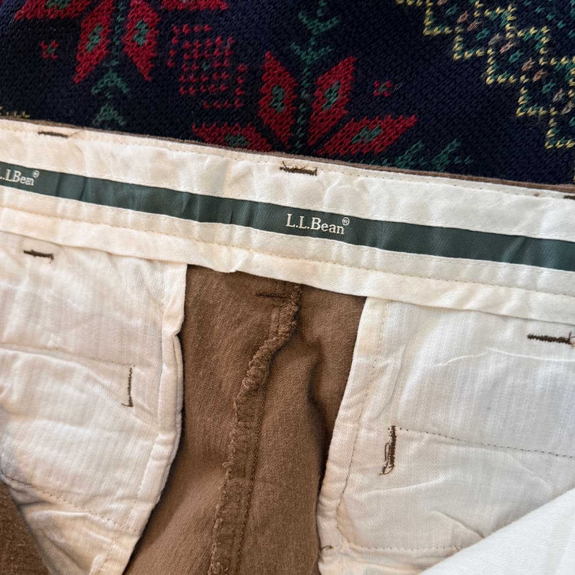 엘엘빈 코듀로이 팬츠 인도생산 상품이미지6