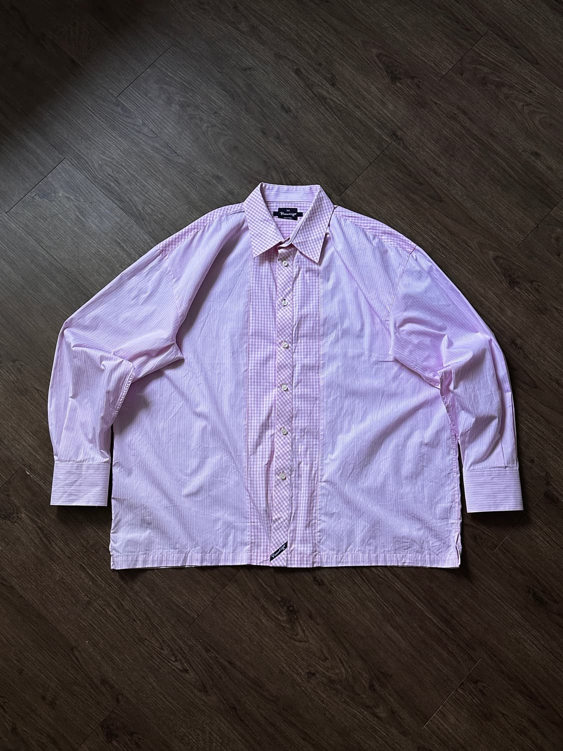 Richard Yoo 슈페리어 오버 패턴 믹스 셔츠 상품이미지8