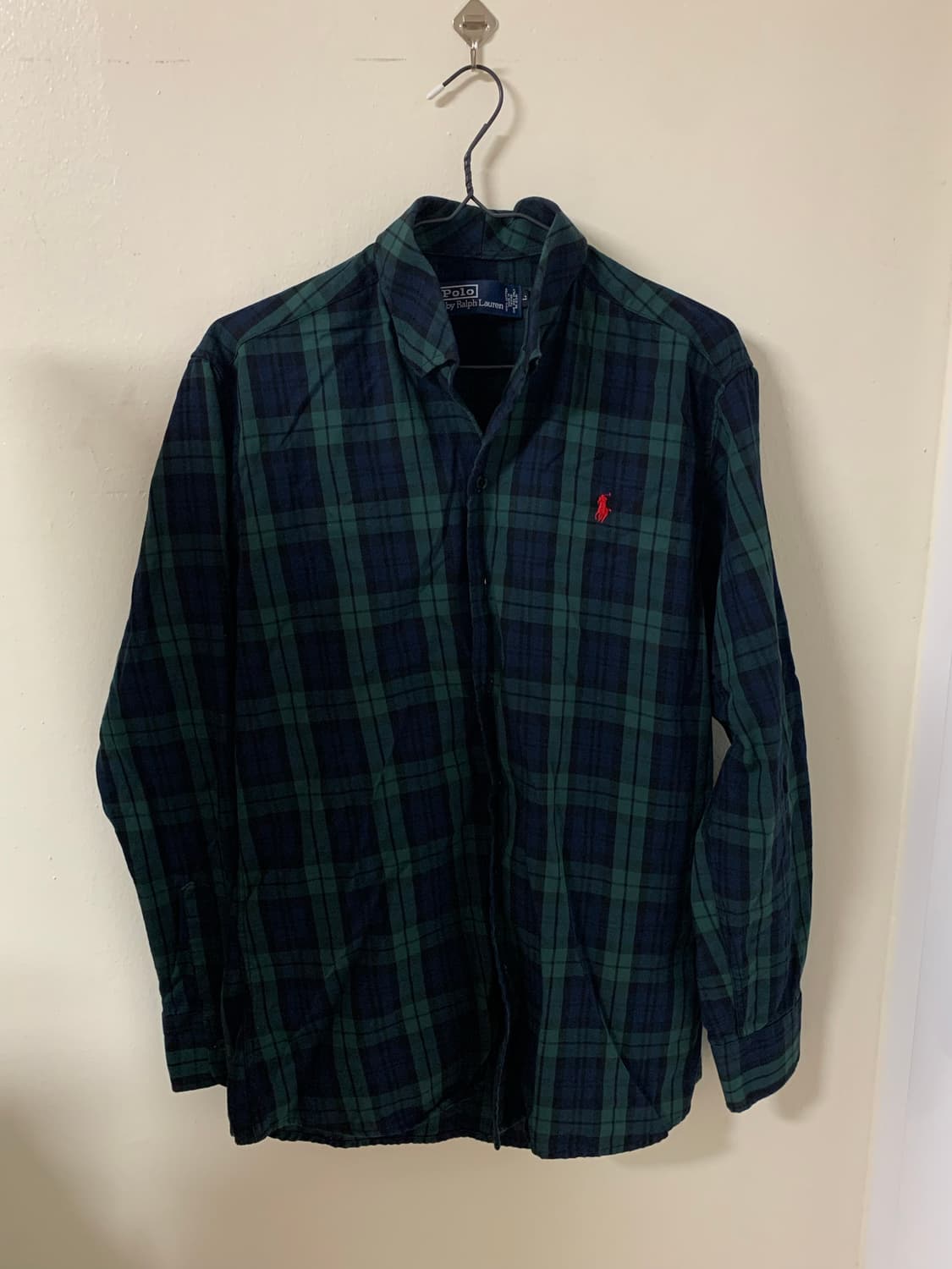 폴로 빈티지 체크 셔츠 상품이미지1