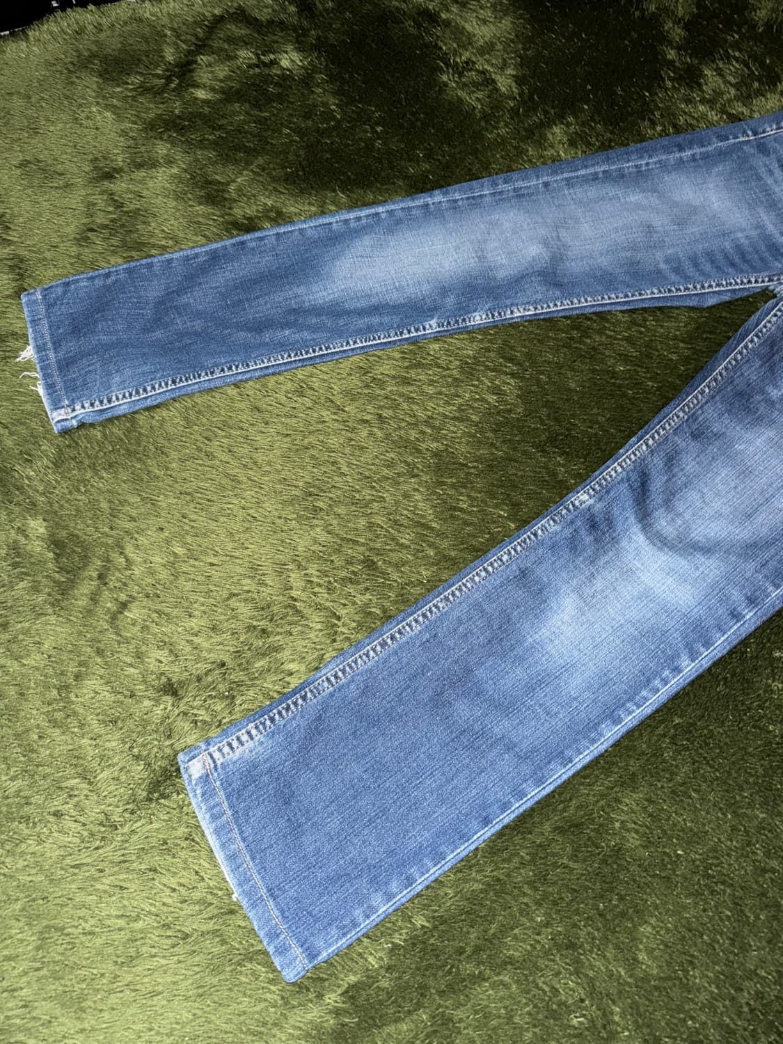 [27X32] 아크네 스튜디오 진스 빈티지 워싱 데님 팬츠 인디고 상품이미지6