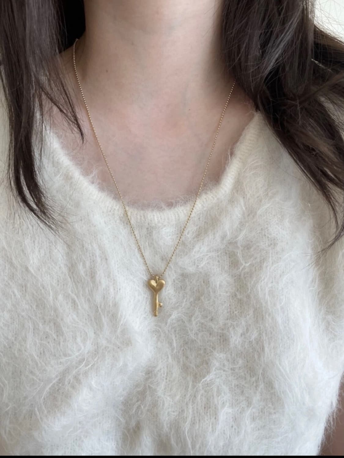 SALTED 하트 열쇠 목걸이 상품이미지1