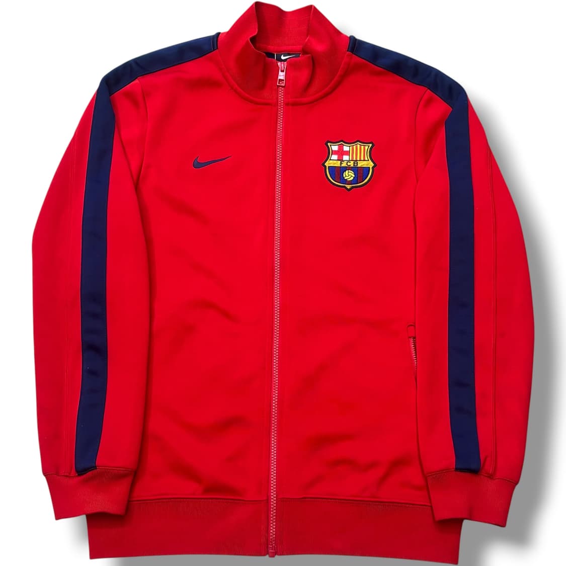 Nike 바르셀로나 빅로고 레드 트랙탑 져지 상품이미지2