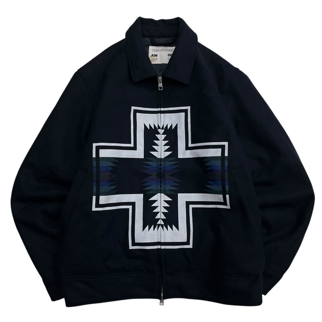 킴존스 x GU 네이비 나바호 워크자켓 상품이미지3