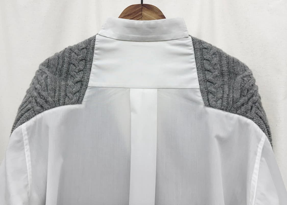 사카이 셔츠 니트 가디건 상품이미지5