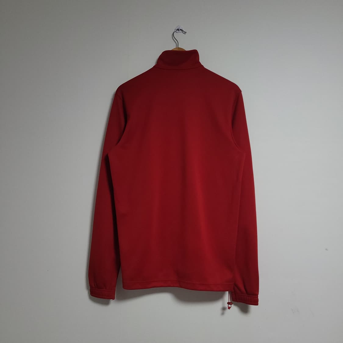 (M) ADIDAS 아디다스 레드 하프집업 긴팔티 롱슬리브 상품이미지4