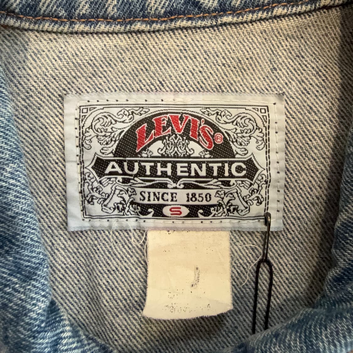 90s 리바이스 데님 트러커 숏 자켓 상품이미지3