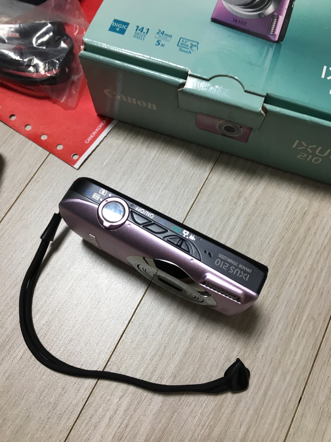 캐논 익서스 210 (IXUS 210) 핑크 상품이미지3