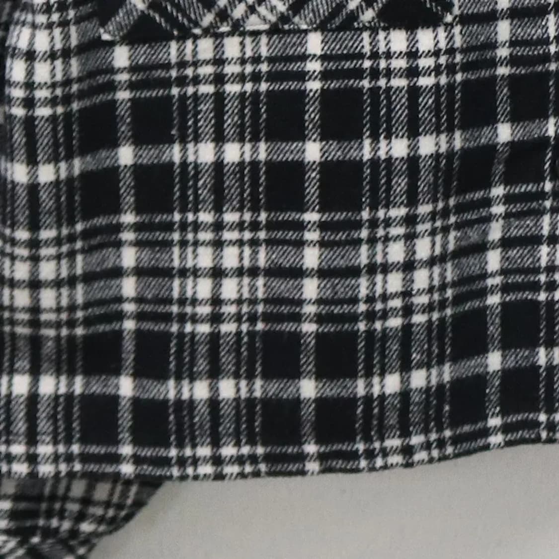 RADARISTA Y2K 체크 반크롭 셔츠 61410 상품이미지6