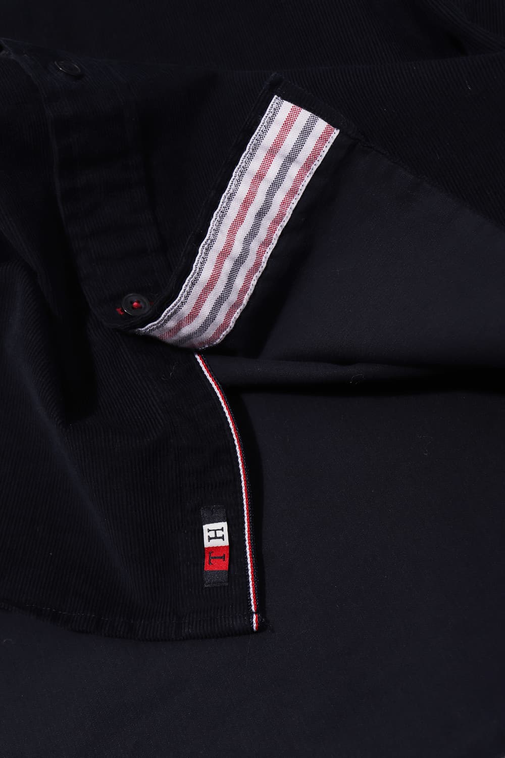 TOMMY HILFIGER 다크네이비 코듀로이 셔츠 size M 상품이미지5