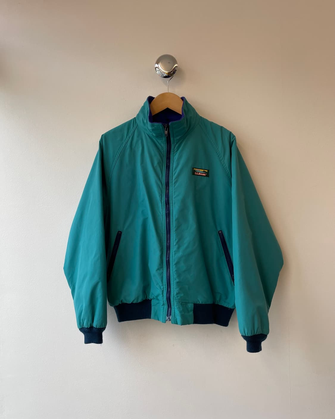 80‘s L.L. Bean Warm up Jacket 엘엘빈 웜업 자켓 상품이미지3