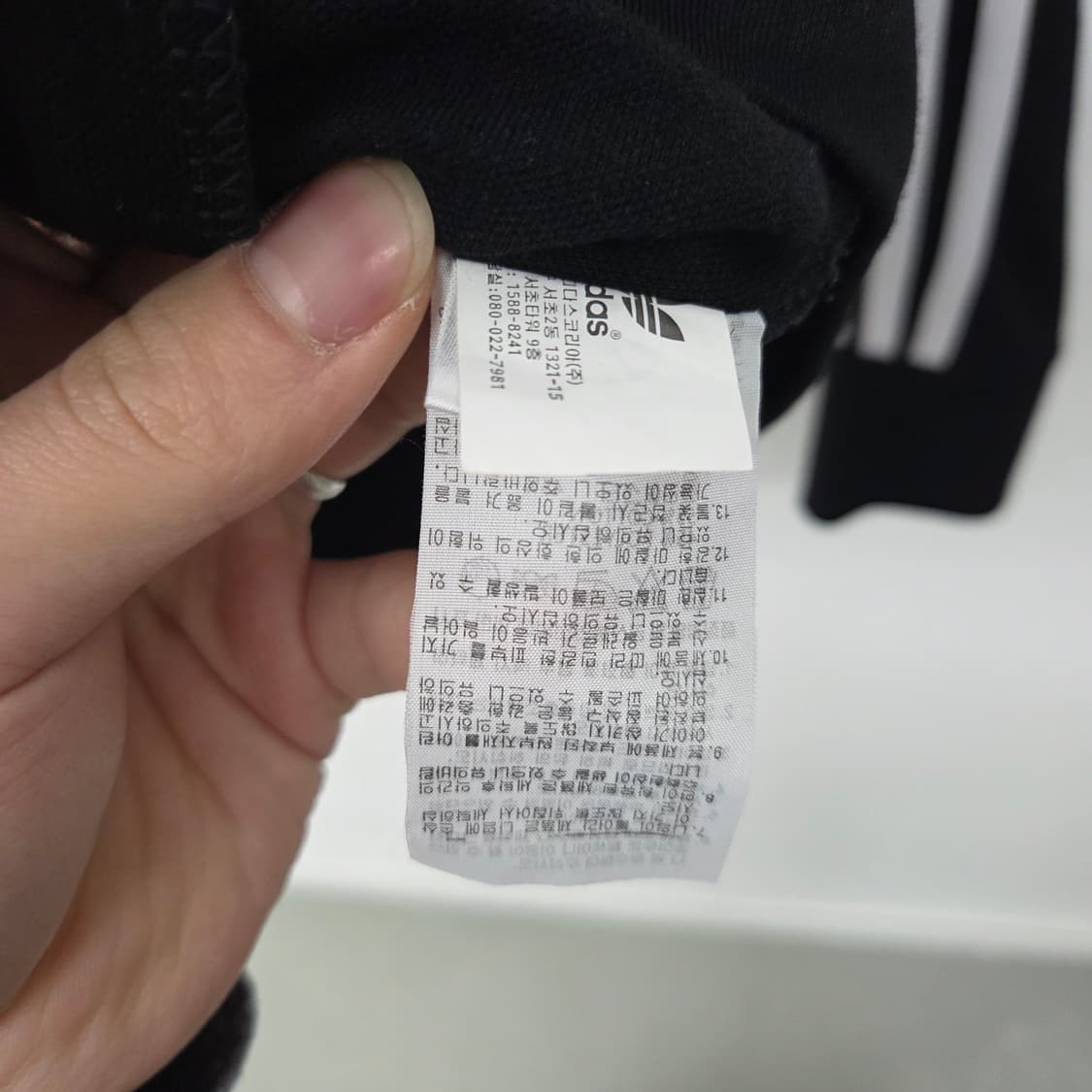 아디다스져지 삼선 트랙 자켓 블랙 여m 상품이미지8