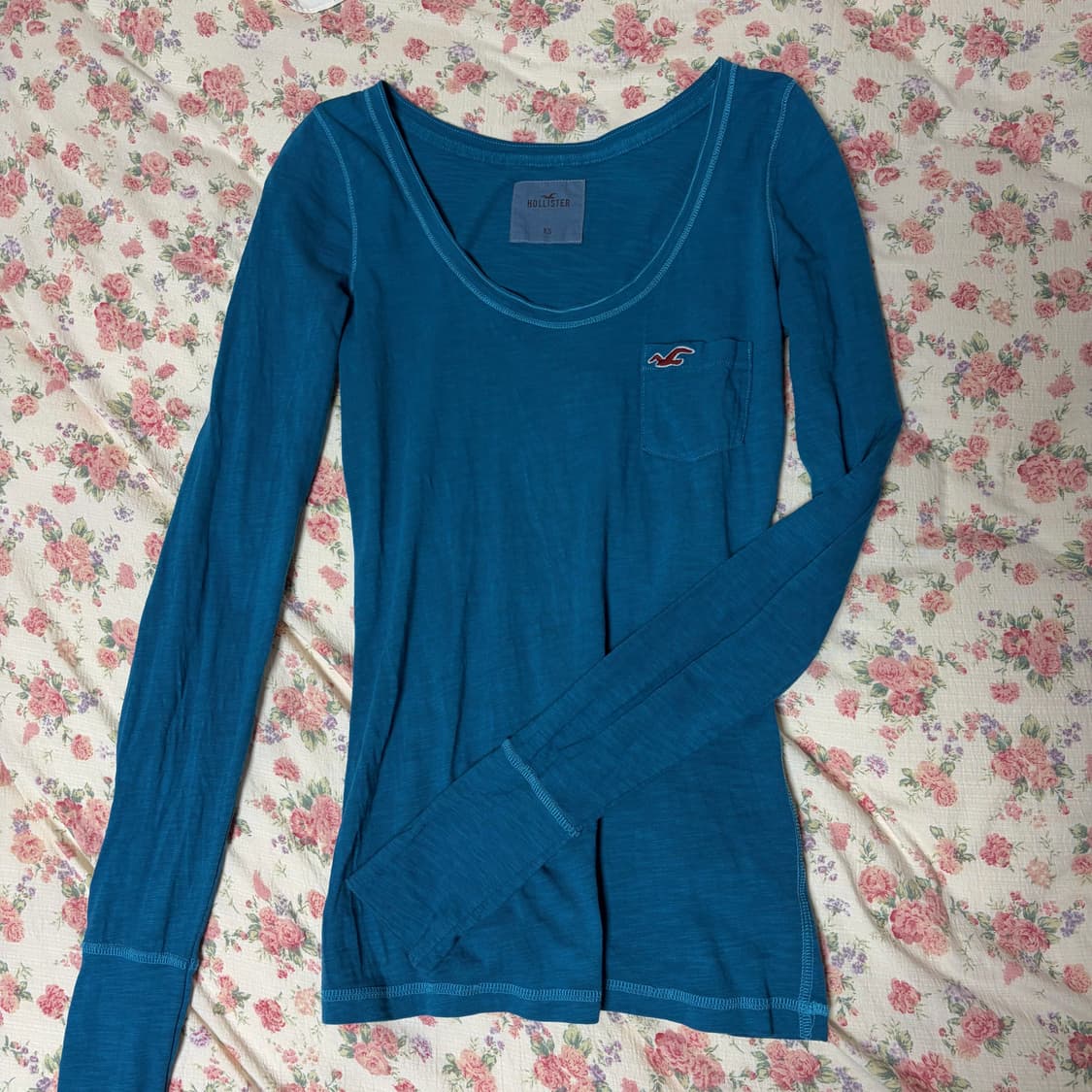 빈티지 홀리스터 롱슬리브 딱붙핏 상품이미지1