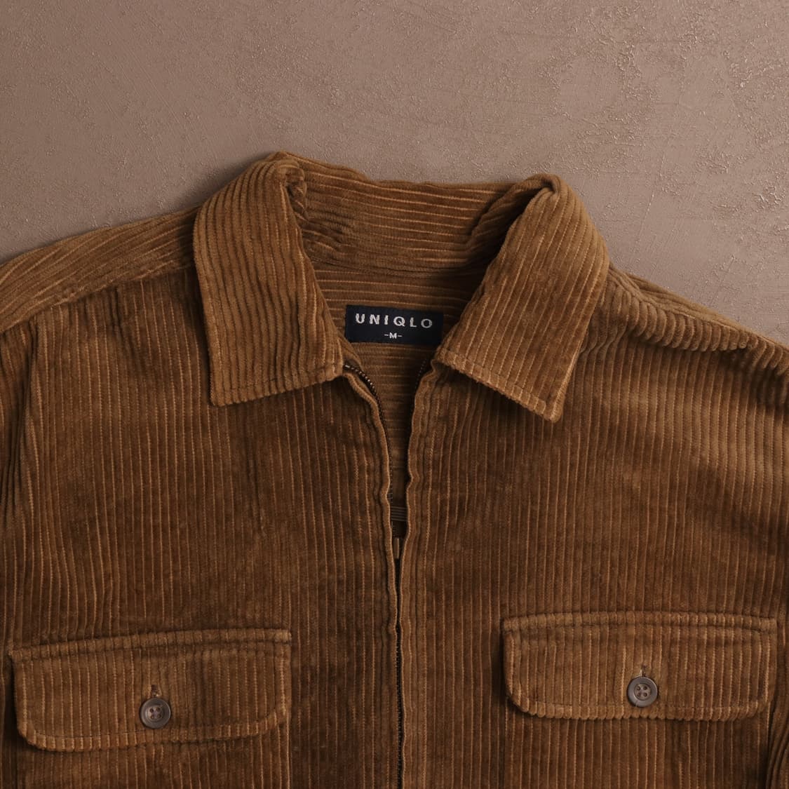 90's 유니클로 코듀로이 집업자켓 A1518 상품이미지2