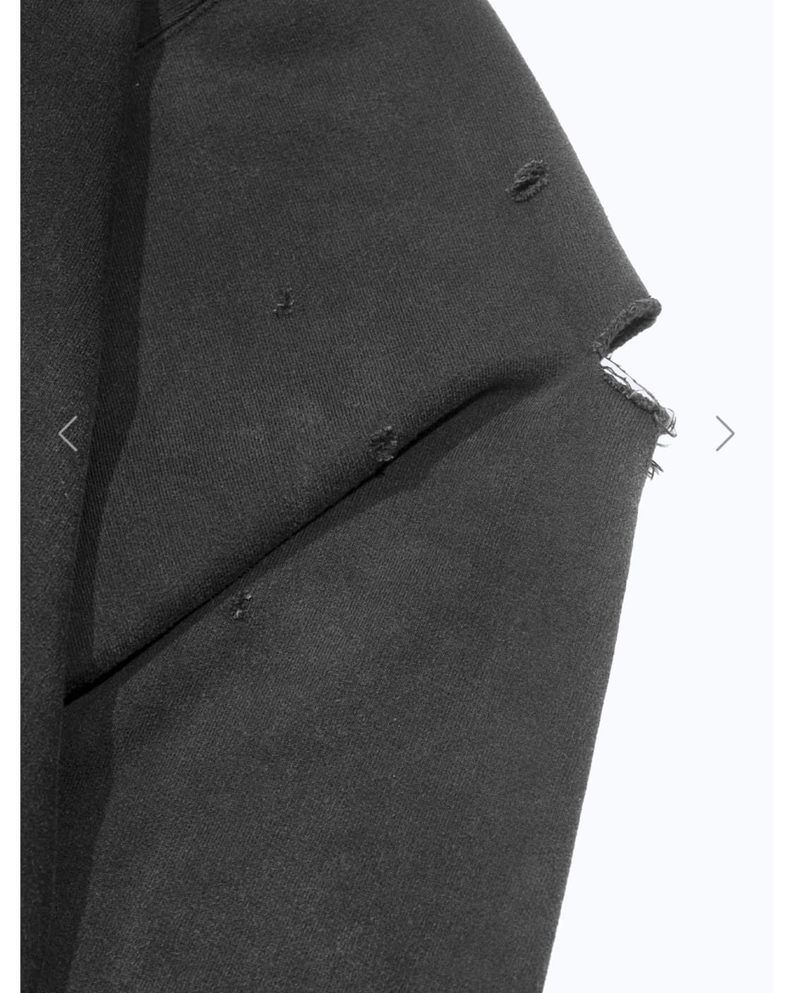 The geeks Blank hoodie - Black L사이즈 상품이미지4