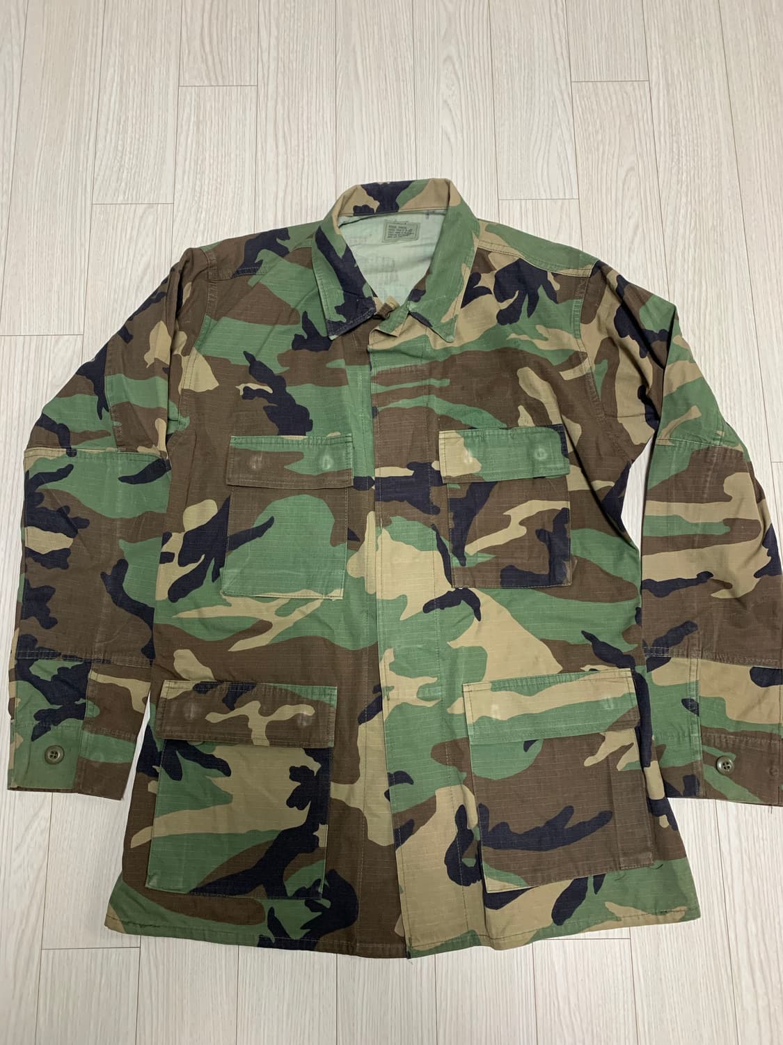 미군 오리지널 우드랜드 BDU 상의 MR 상품이미지1