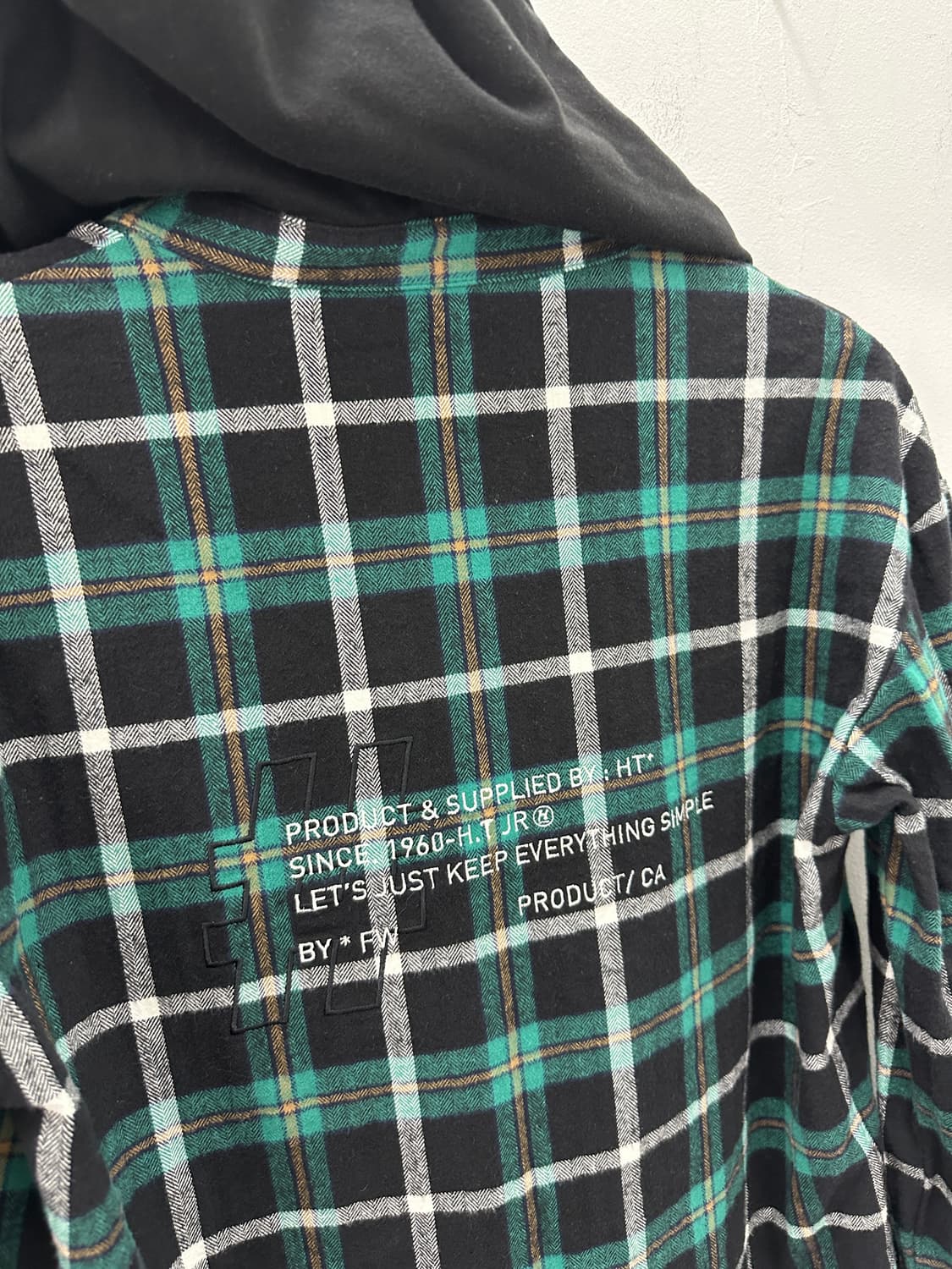 Vintage check hood jacket  상품이미지7