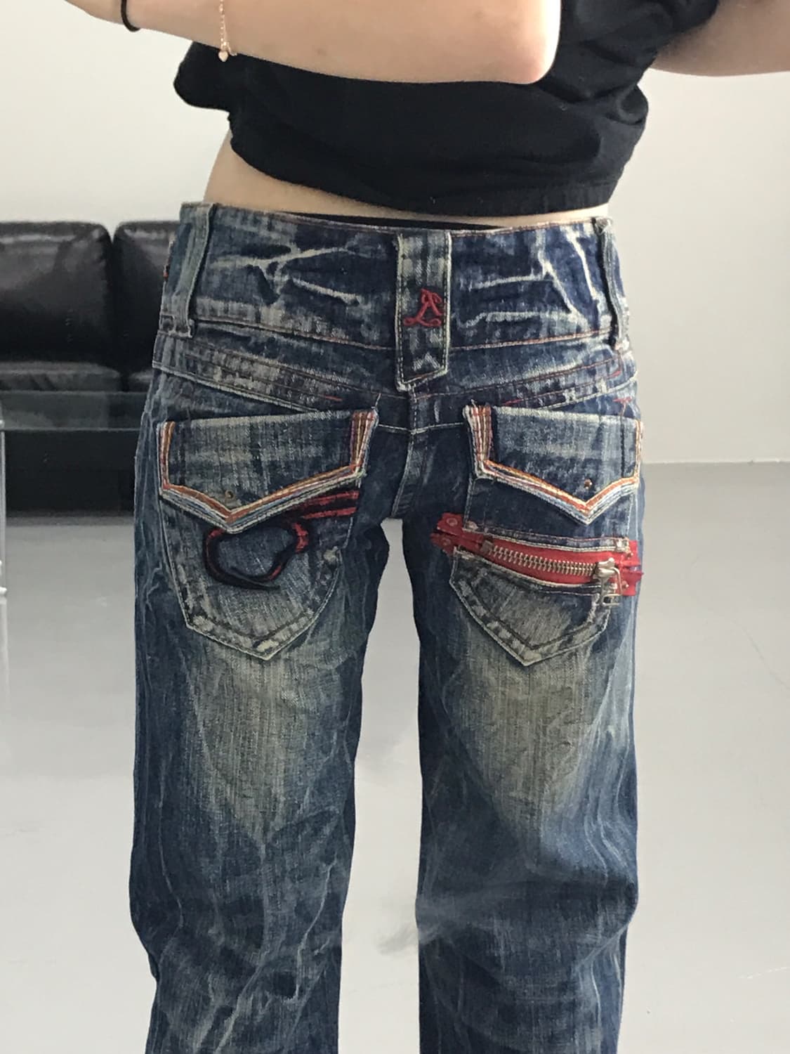 STUDIO R.P Detail Patch Jeans 상품이미지4