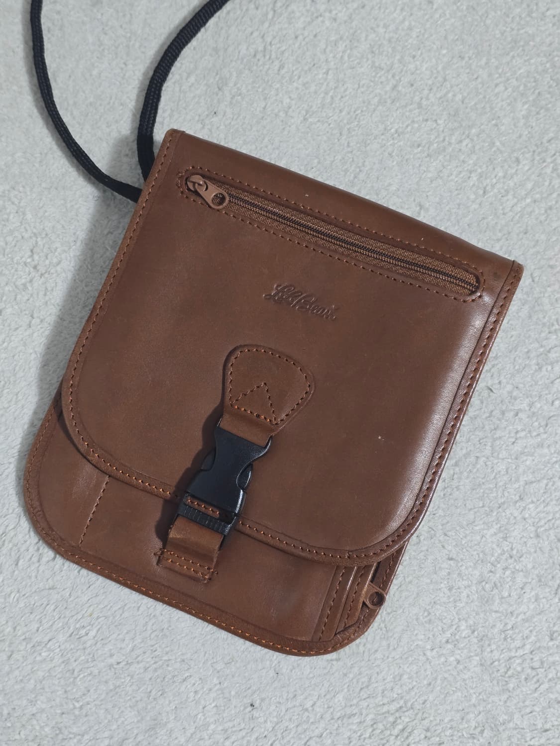 L.L. Bean 엘엘빈 레더 사코슈 트래블백 상품이미지2