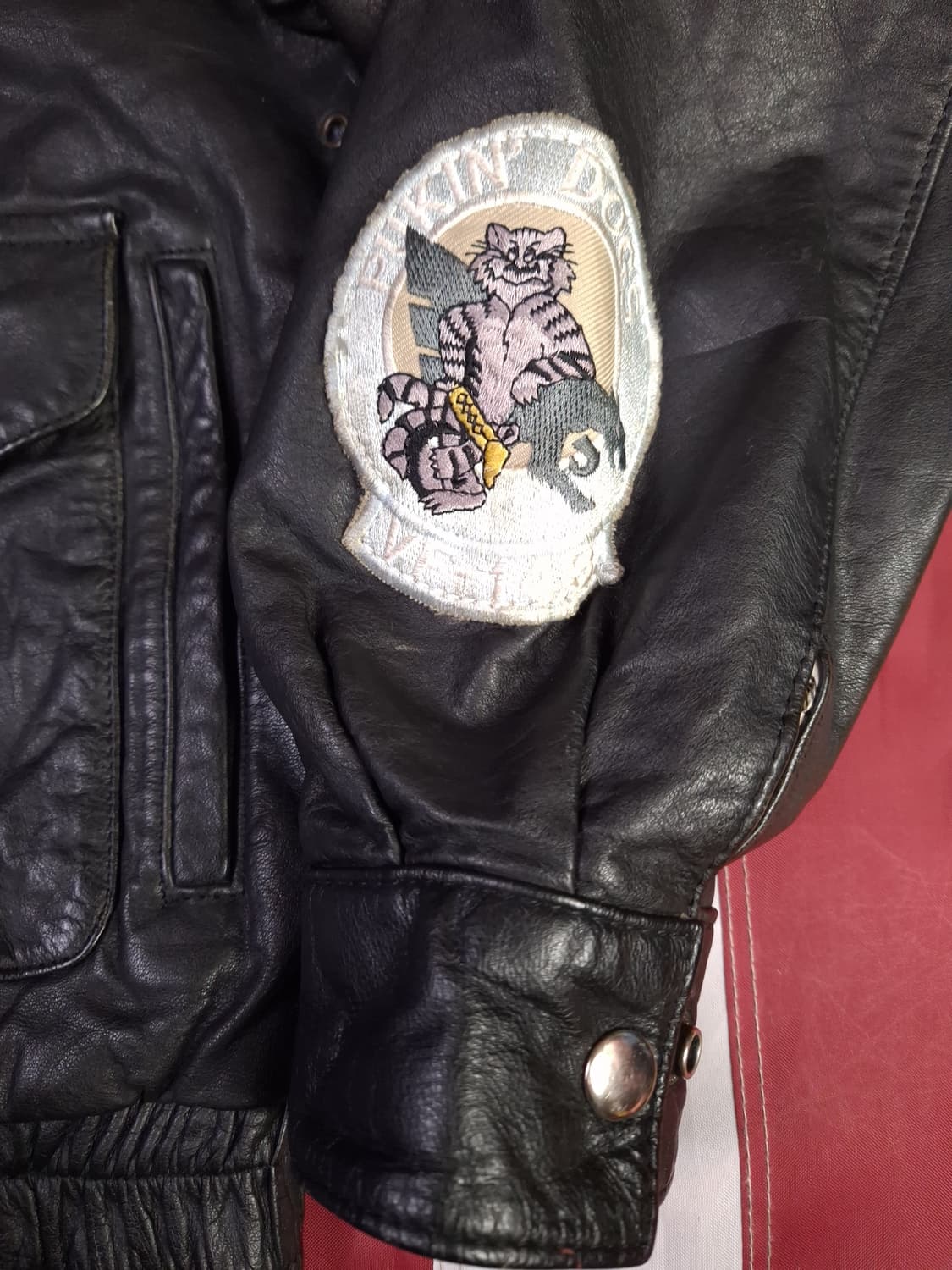 밀리터리 A-2 미공군 TYPE 리얼레더 항공자켓 상품이미지7