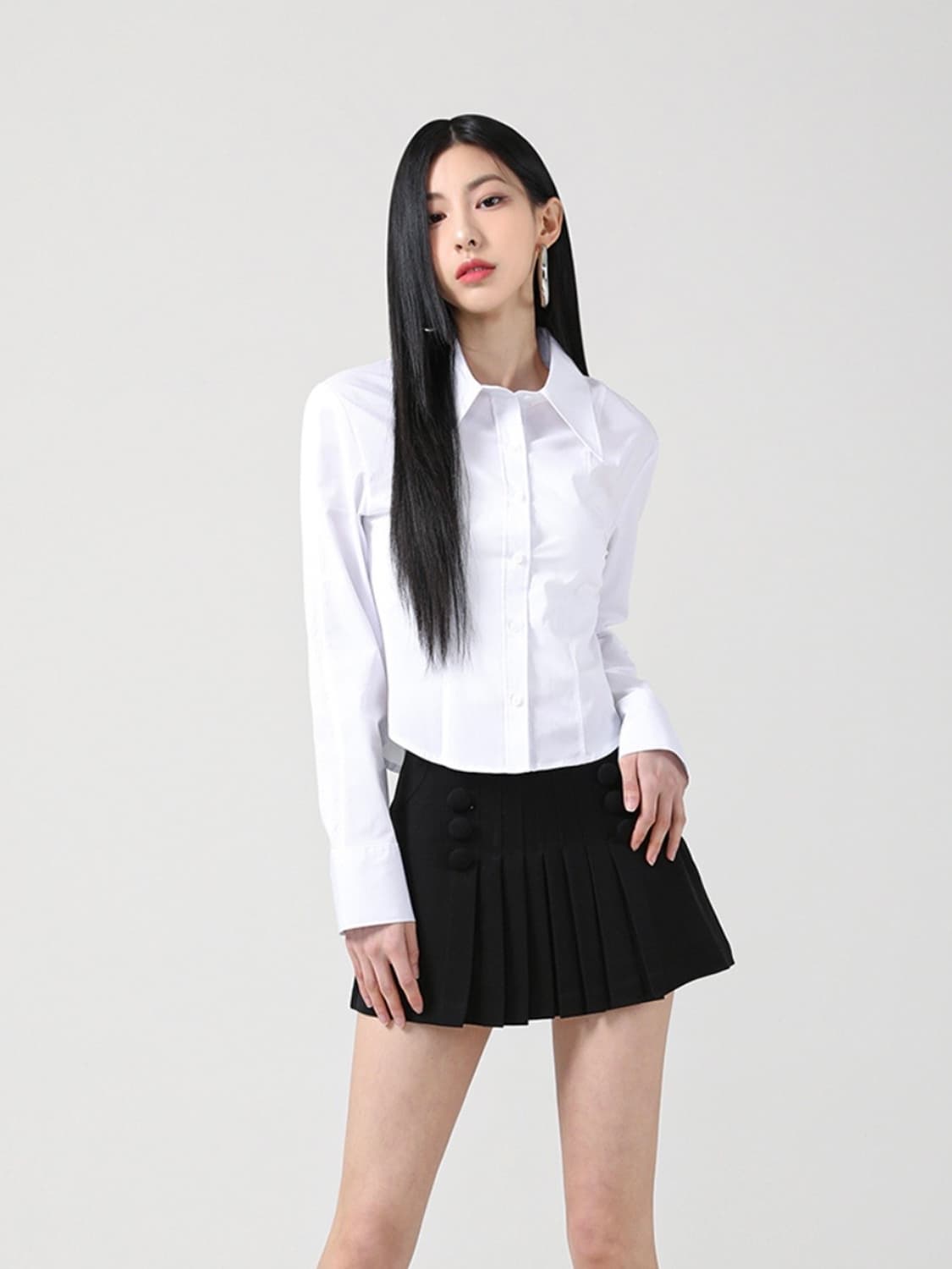 AVANDRESS 어반드레스 Ava line shirt (White) 상품이미지2